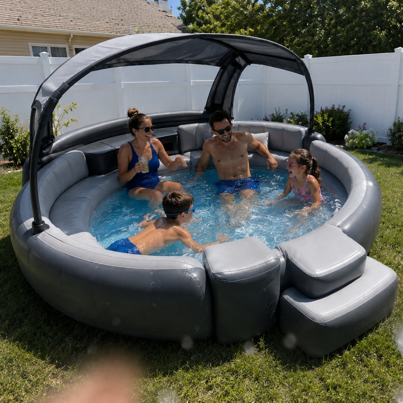 Solara Pool Luxury Canopy Lounge Pool